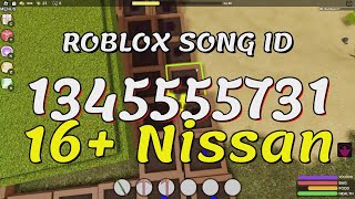 16  Nissan Roblox Song IDs/Codes