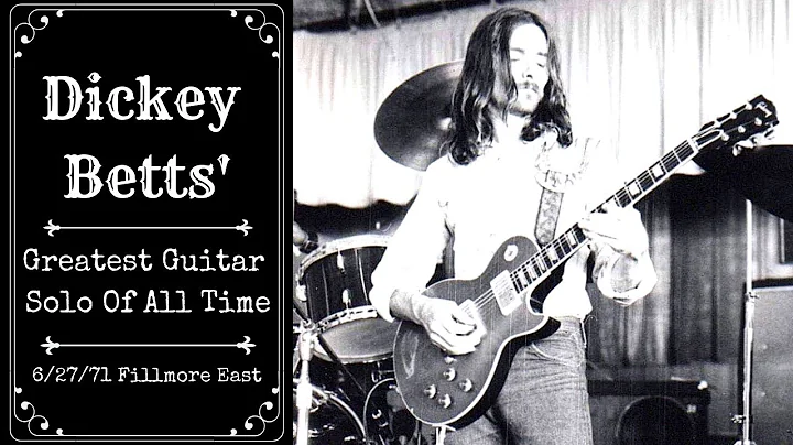 Dickey Betts' Greatest Guitar Solo of All Time