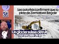 La destruction dun glacier suisse pour construire une piste de ski