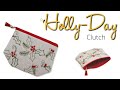 Hollyday clutch inthehoop zipper bag intro