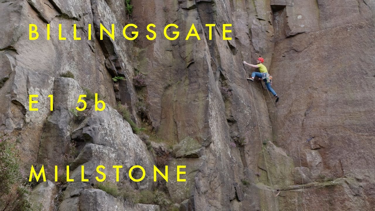 Peak Grit - Billingsgate - E1 5b - Millstone Edge
