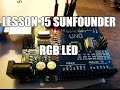 Lesson 1 Controlling LED by Button Sunfounder Arduino Uno R3
