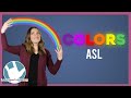 ASL Colors and Grammar Quiz