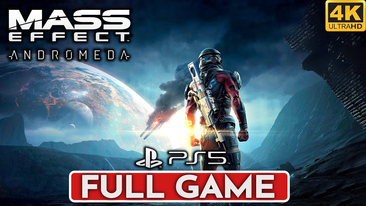 MASS EFFECT ANDROMEDA REMASTERED PS5 Gameplay Walkthrough FULL GAME [4K  ULTRA HD] No Commentary