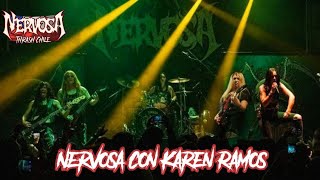 Nervosa with Karen Ramos - Masked Betreyed Live 2022