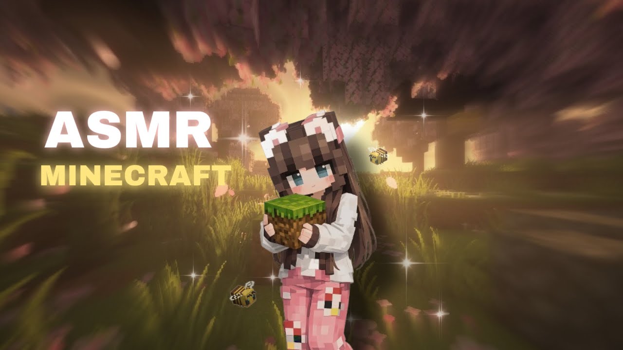 🎀 ASMR começando um mundo survival + sussuros ✨