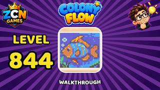 Colony Flow Level 844 Walkthrough | New Update | Full Solution