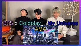 |SUB| Koreans React To BTS x Coldplay My Universe (AMA)