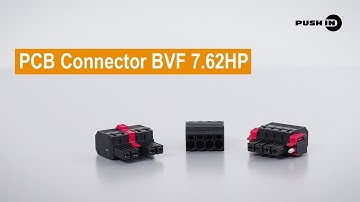 Handling -  PCB Connector BVF 7.62HP