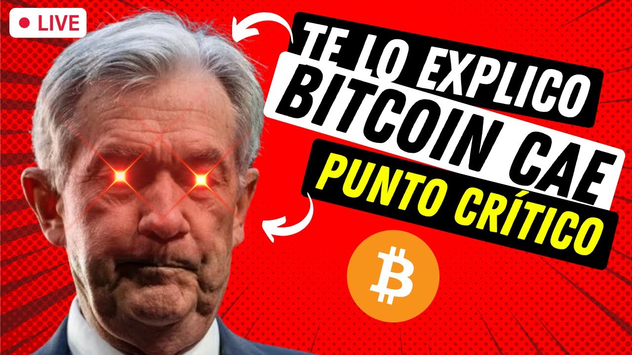 🔴 EN VIVO: ¿REBOTE DE BITCOIN HOY? ➤ ¿Ha terminado el mercado alcista?