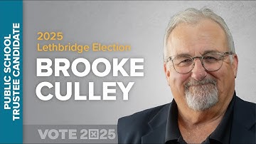 Brooke Culley, Public School Trustee Candidate - 2025 Lethbridge Election
