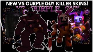EVERY NEW "VS OURPLE GUY" COLLAB KILLER SKINS! | Roblox Forsaken