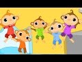 Five Little Monkey | Nursery Rhymes | Kids Song | Baby Rhymes | Toddlers Videos
