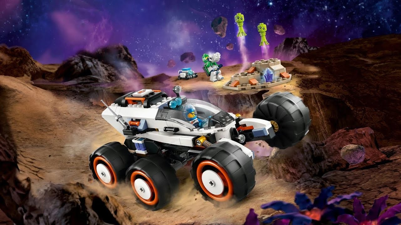 Review - LEGO 60431 Space Explorer Rover and Alien Life #rover