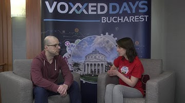 Interview with Vladimir Dejanovic at Voxxed Days Bucharest 2017