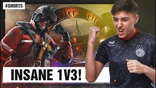 The most INSANE 1V3 Clutch by TSM Beaulo | Rainbow Six Siege #Shorts