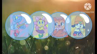 Bubble Parappa Katy Kat Sunny Funny Pj Berri Fart