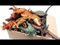 GIANT DINOSAUR TOYS IN A BOX! Jurassic Park Dinosaurs Names For Kids! Simple And Funny