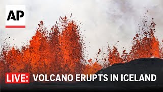 Iceland volcano eruption LIVE: Lava flows on Reykjanes Peninsula