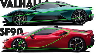 Here's why the Aston Martin Valhalla is better than the Ferrari SF90 Stradale