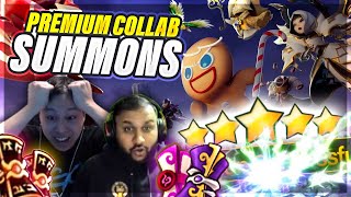 SUMMONING ALL MY PREMIUM SCROLLS FOR COLLAB UNITS! NEW TOYS?! - Summoners War