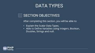 Understanding Data Types in PHP