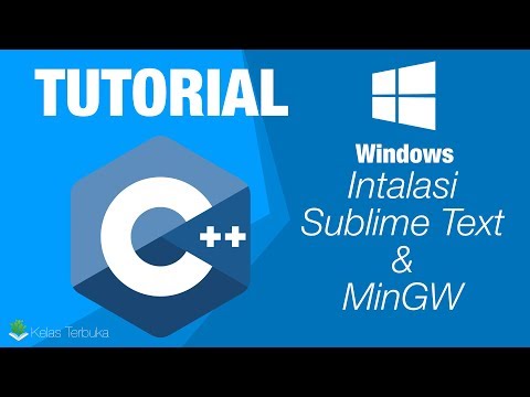 Cara Menggunakan Sublime Text Untuk C++  