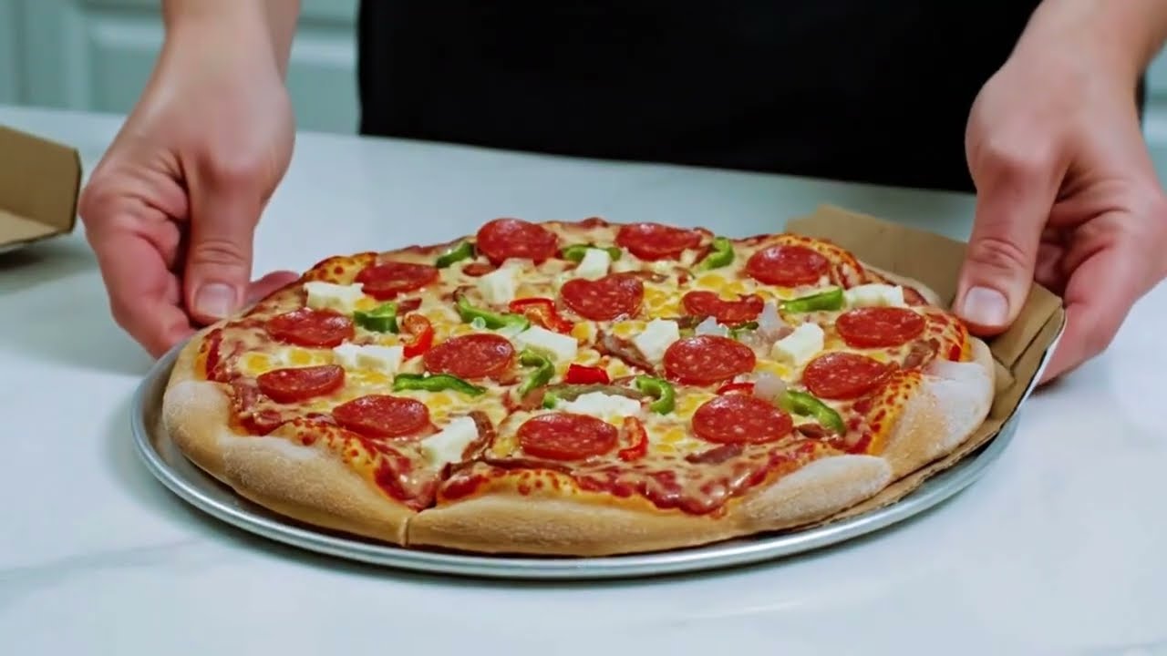 How frozen pizza is made inside factory (full Process)