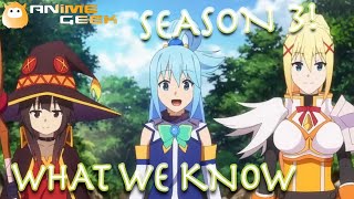 KONOSUBA Season 3 Coming 2024