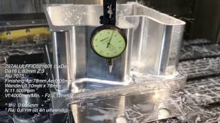 UOP Finishing high thin walls (3,1 x 78) Aerospace Mat:7075
