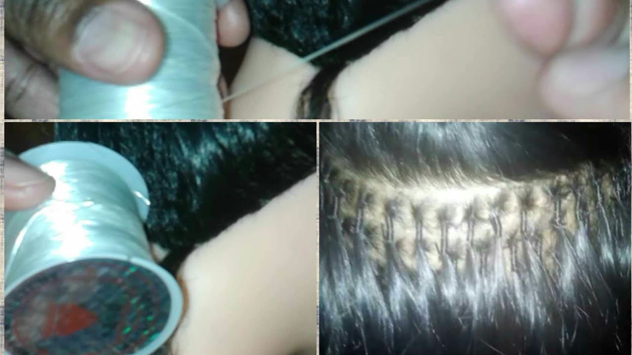 MEGA HAIR AMARRADO COM FIO DE SILICONE