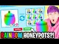 Can We Beat The TRADING HONEY ONLY CHALLENGE In Roblox ADOPT ME!? (SUPER RARE TRADES!)