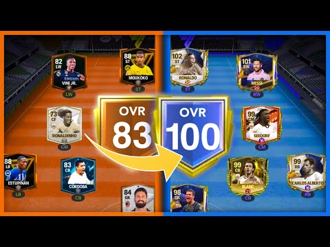 DE LA 83 LA 100 OVR - Evolutia Echipei Mele in Primele 6 Luni de FC Mobile 24