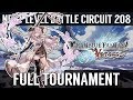 [GBVS] FULL Tournament ft. NecroUndine, RED @ NLBC 208 (Timestamps)