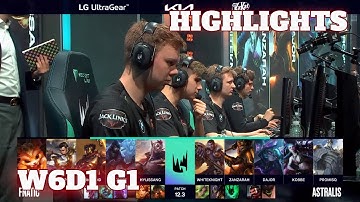 FNC vs AST - Highlights | Week 6 Day 1 S12 LEC Spring 2022 | Fnatic vs Astralis W6D1