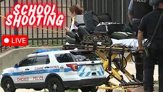 🔴BREAKING: Chicago SCHOOL SHOOTING! Two Custodians Shot at Mark Twain Elementary