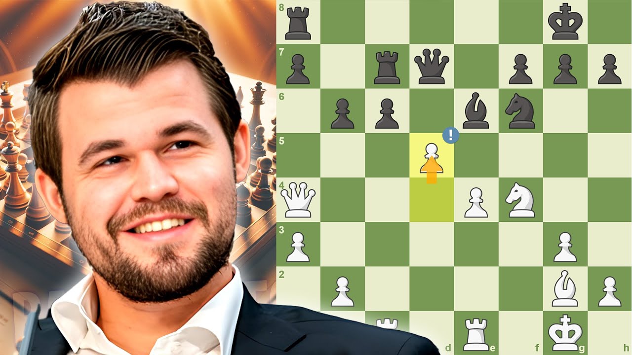 Magnus Carlsen faz LANCES IMPOSSÍVEIS 