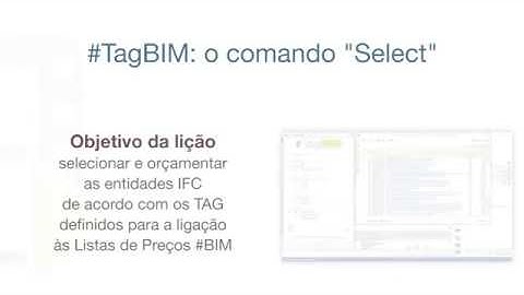 Vídeo Tutorial de PriMus IFC - #TagBIM: o comando "Select" - ACCA software