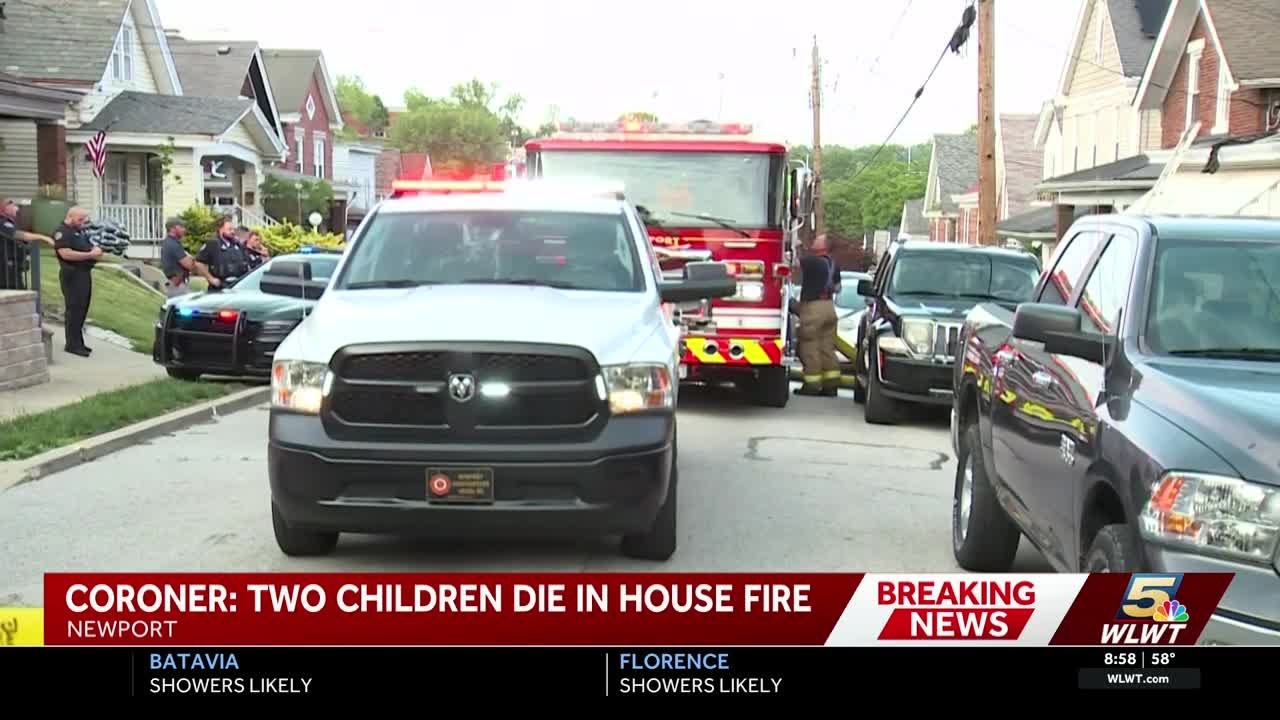 Coroner: 2 children die after being pulled from Newport house fire ...