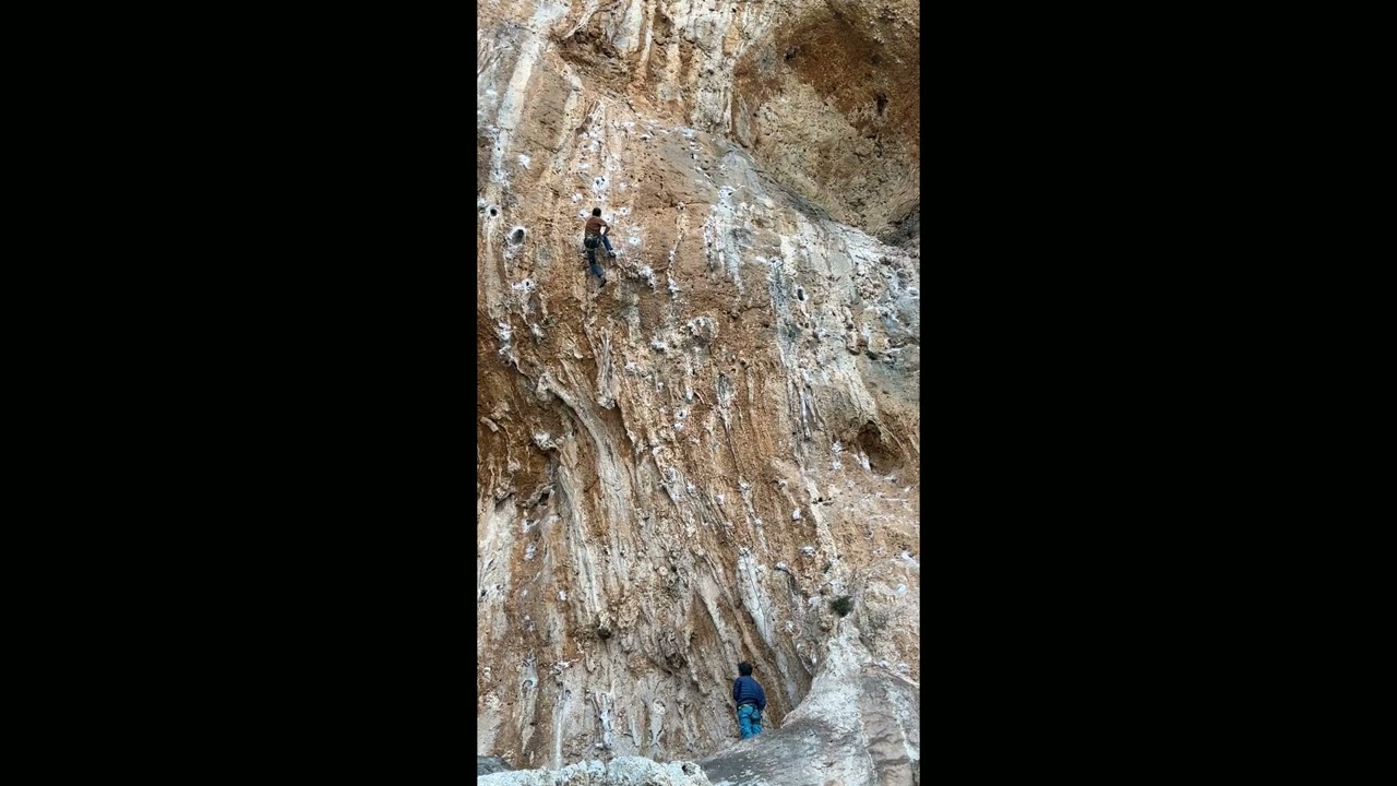 Spartacus 7b+　Spartacus / Kalymnos / Greece