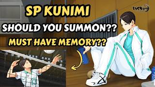 Sp Kunimi Should You Summon Must Have Memory  Haikyu Fly High