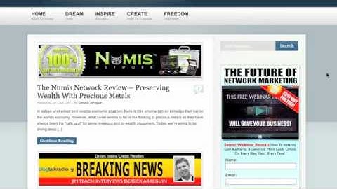 Email Marketing Tips: How To Install An Aweber Optin Form On Your Blog - www.DereckArreguin.com