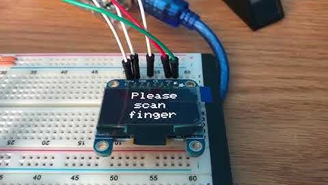 Employee Clock In Using Atmega1284/Arduino