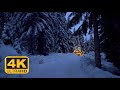 Rugova canyon  walkthrough winter wonderland 4k  peja kosovo