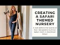 Creating a Safari Themed Nursery in a Downtown Italian Loft Apartment | La Vita è Style