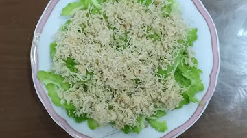 Món ngon khổ qua (mướp đắng) chà bông | Đàn ông vào bếp