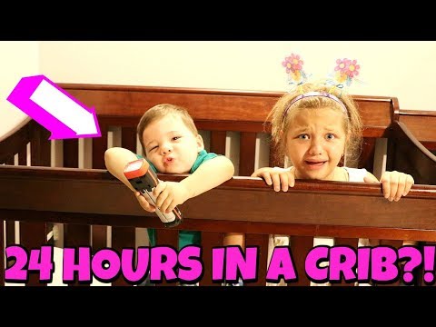 24 Hours In My Brothers Crib!!