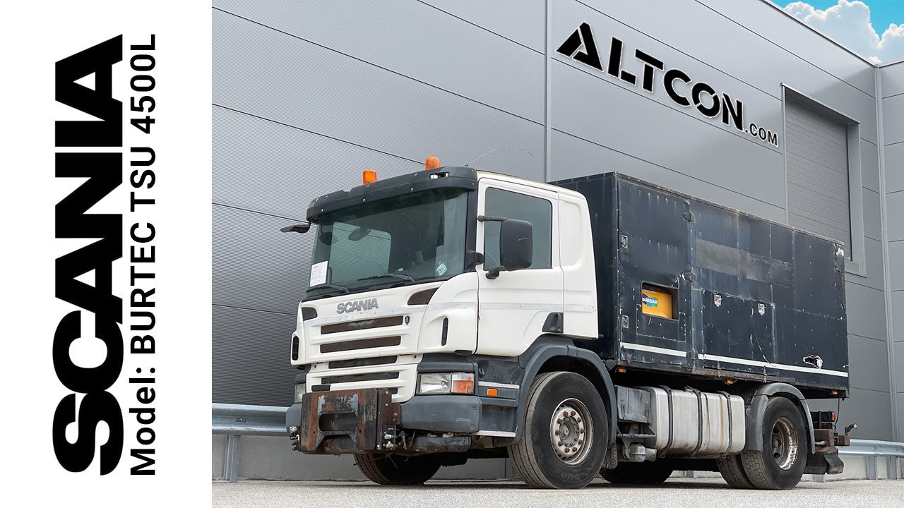 Used SCANIA BURTEC TSU 4500L BITUMEN SPRAYER for Sale | 2007 | Worldwide shipping