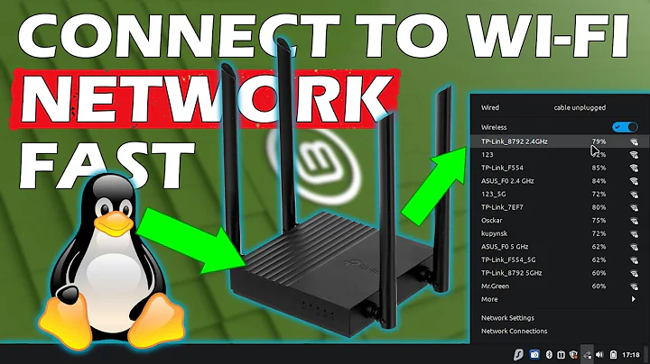How to Connect to a Wireless Network in Linux Mint in 1 minute