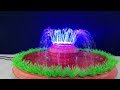 How to make Tabletop Fountain with plastic pot and Led very easy /DIY